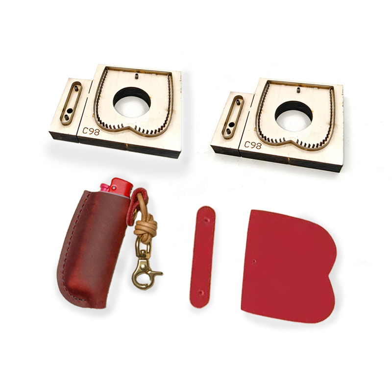 Cigar Cutter Set - C98 Handcrafted LeatherGoods DieCutter Machine for
