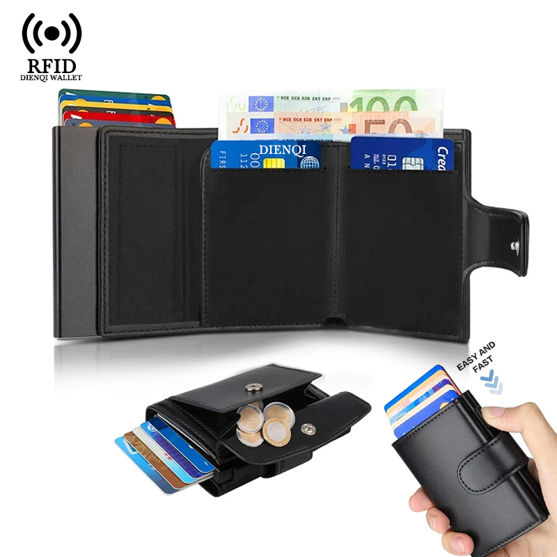Men Accessories Box - Metal Business Card Case Rfid Credit
