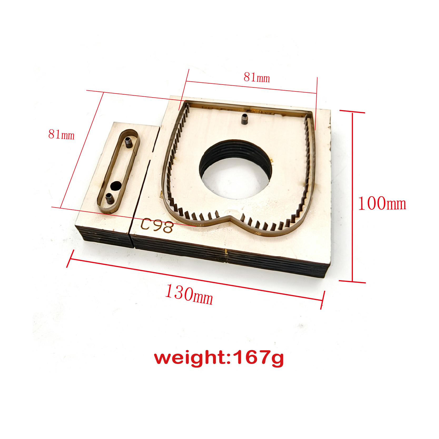 C98 Handcrafted LeatherGoods D - Cigar Cutter Set 리뷰 및 가격
