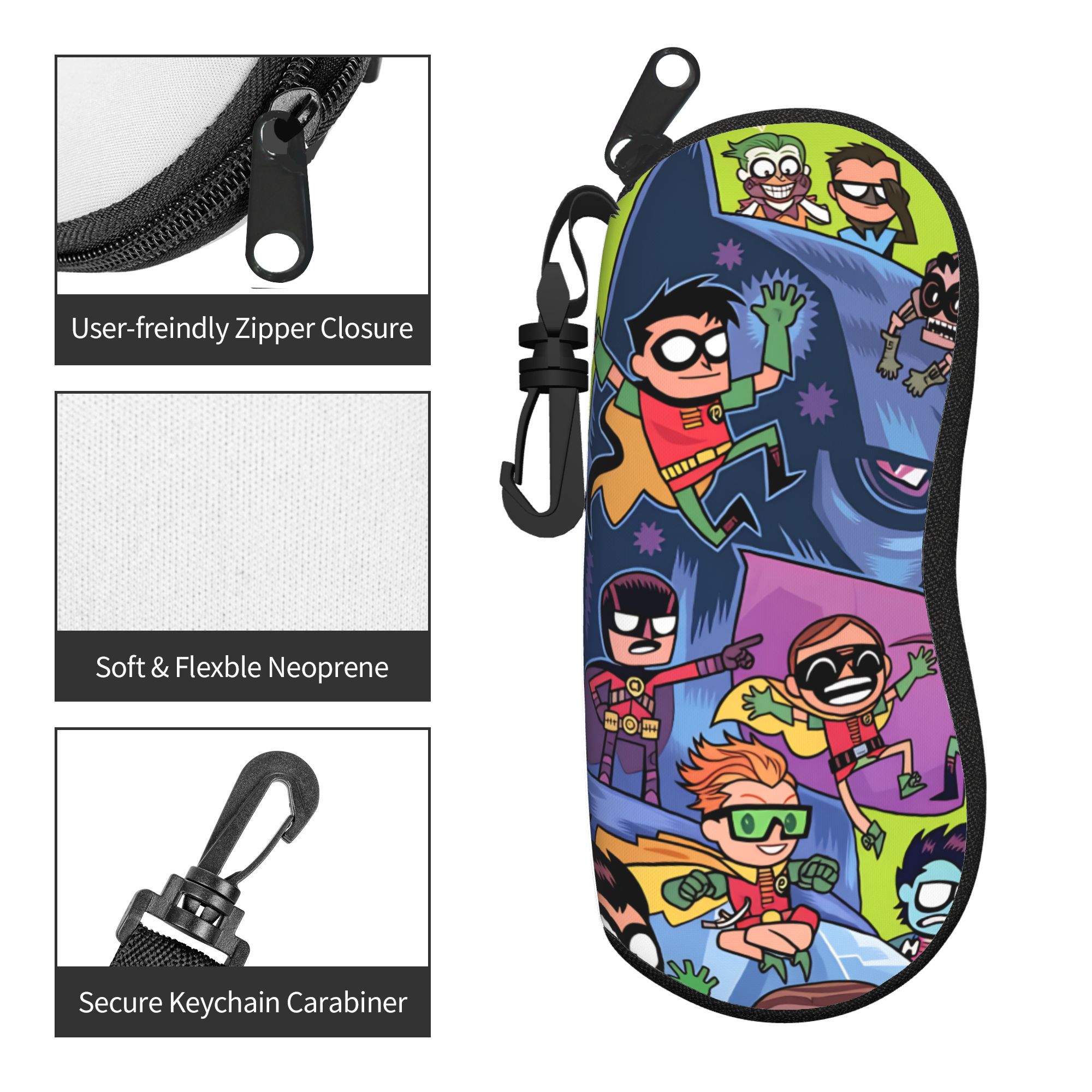 Teens Titans Go  Glasses Case  - Men'S Accessories Go Outdoors 리뷰 및 가격