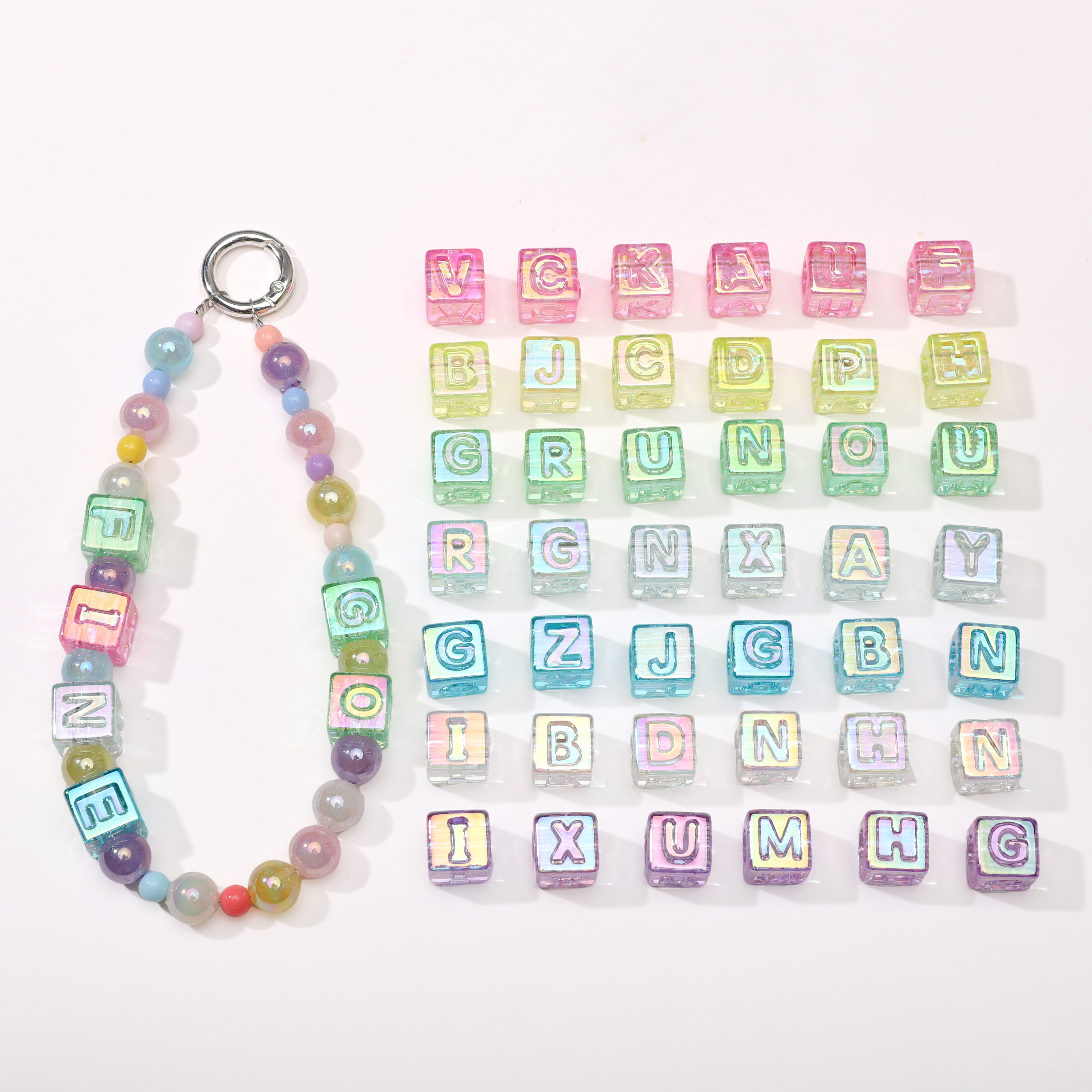 10Pcs beading Colorful Clear L - Men Accessories For Wedding 리뷰 및 가격