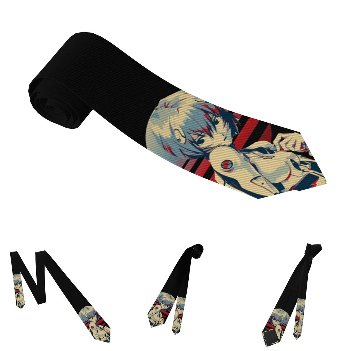 Rei Ayanami Classic Neckties U - Men Accessories For Wedding 리뷰 및 가격