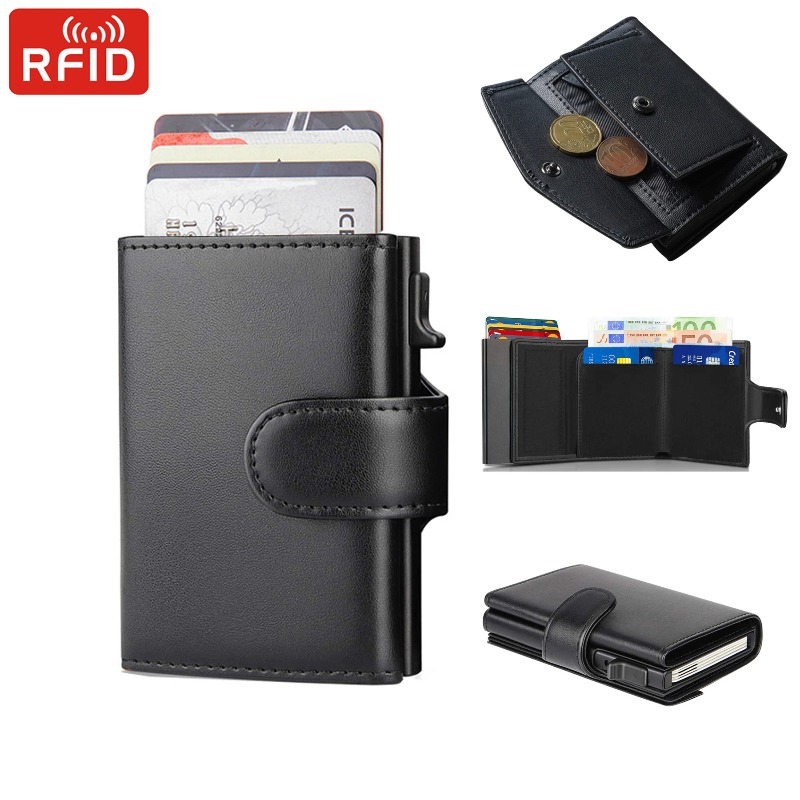 Metal Business Card Case Rfid  - Men Accessories Box 리뷰 및 가격