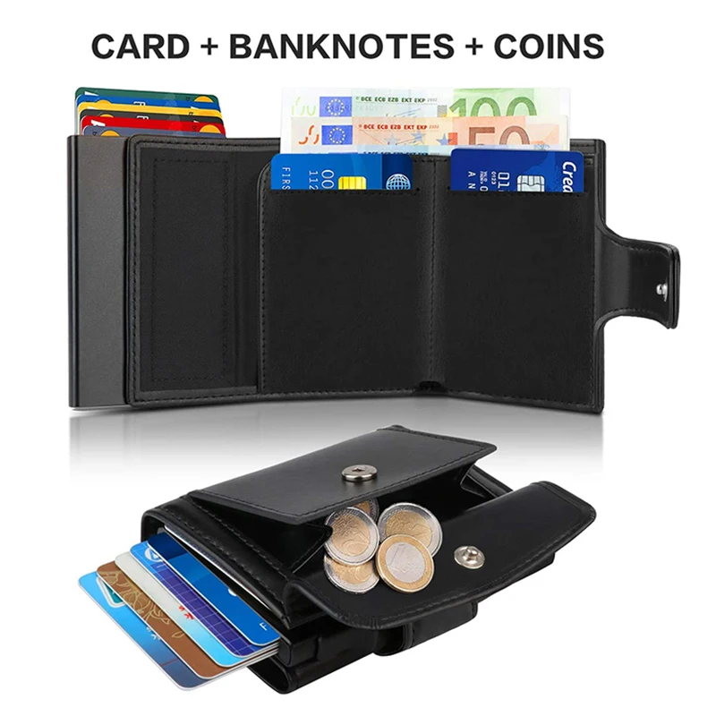 Metal Business Card Case Rfid  - Men Accessories Box 리뷰 및 가격