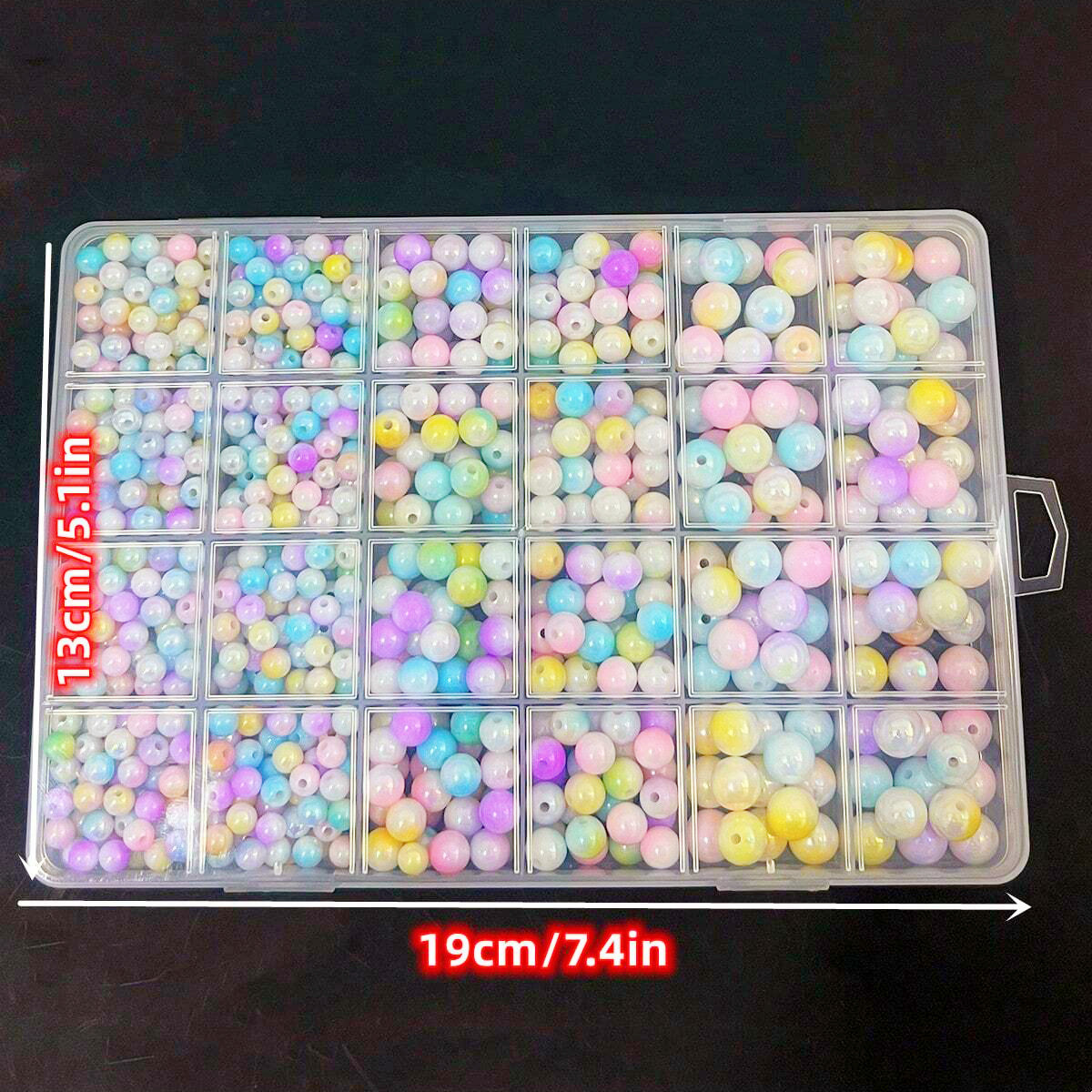 800pcs/24 grid set box 6mm/8mm - Men Accessories Box 리뷰 및 가격