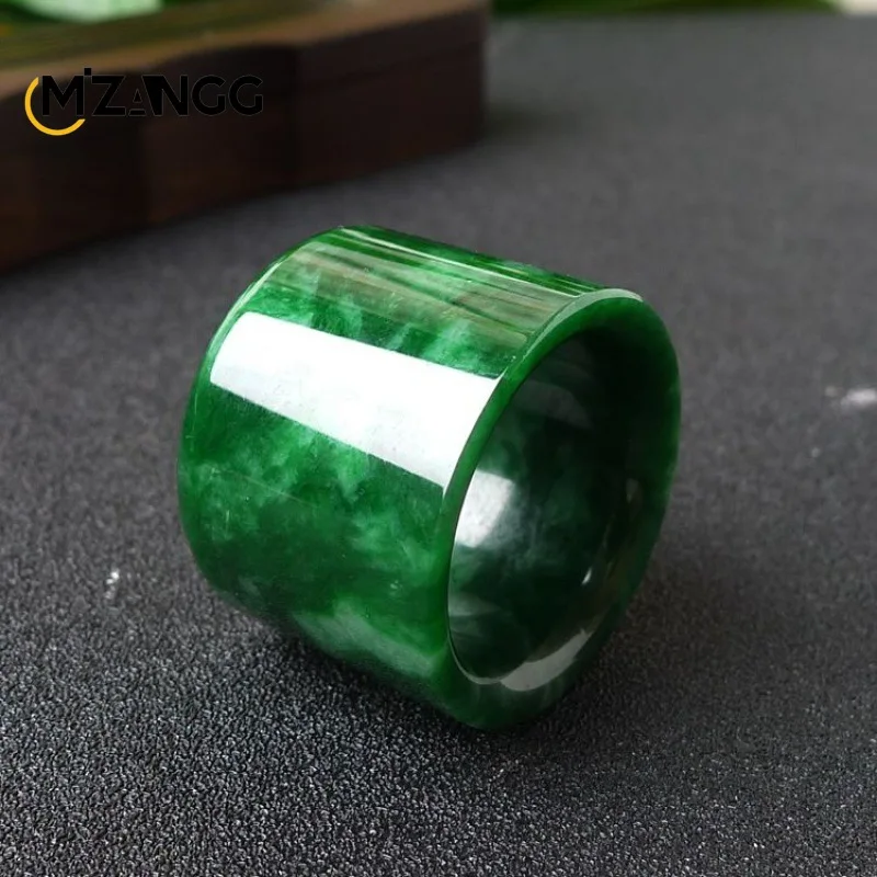 Natural Myanmar Jadeite Ring C - Men Accessories For Wedding 리뷰 및 가격