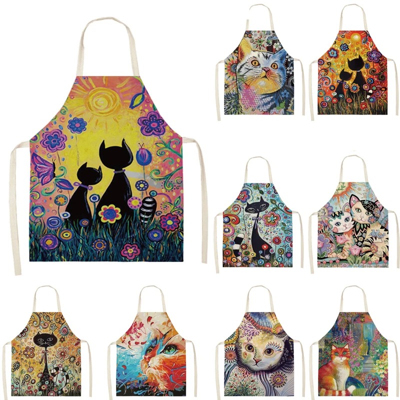 Retro Funny Cat Cartoon Cookin - Men Accessories Shop 리뷰 및 가격