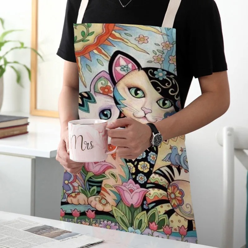 Retro Funny Cat Cartoon Cookin - Men Accessories Shop 리뷰 및 가격
