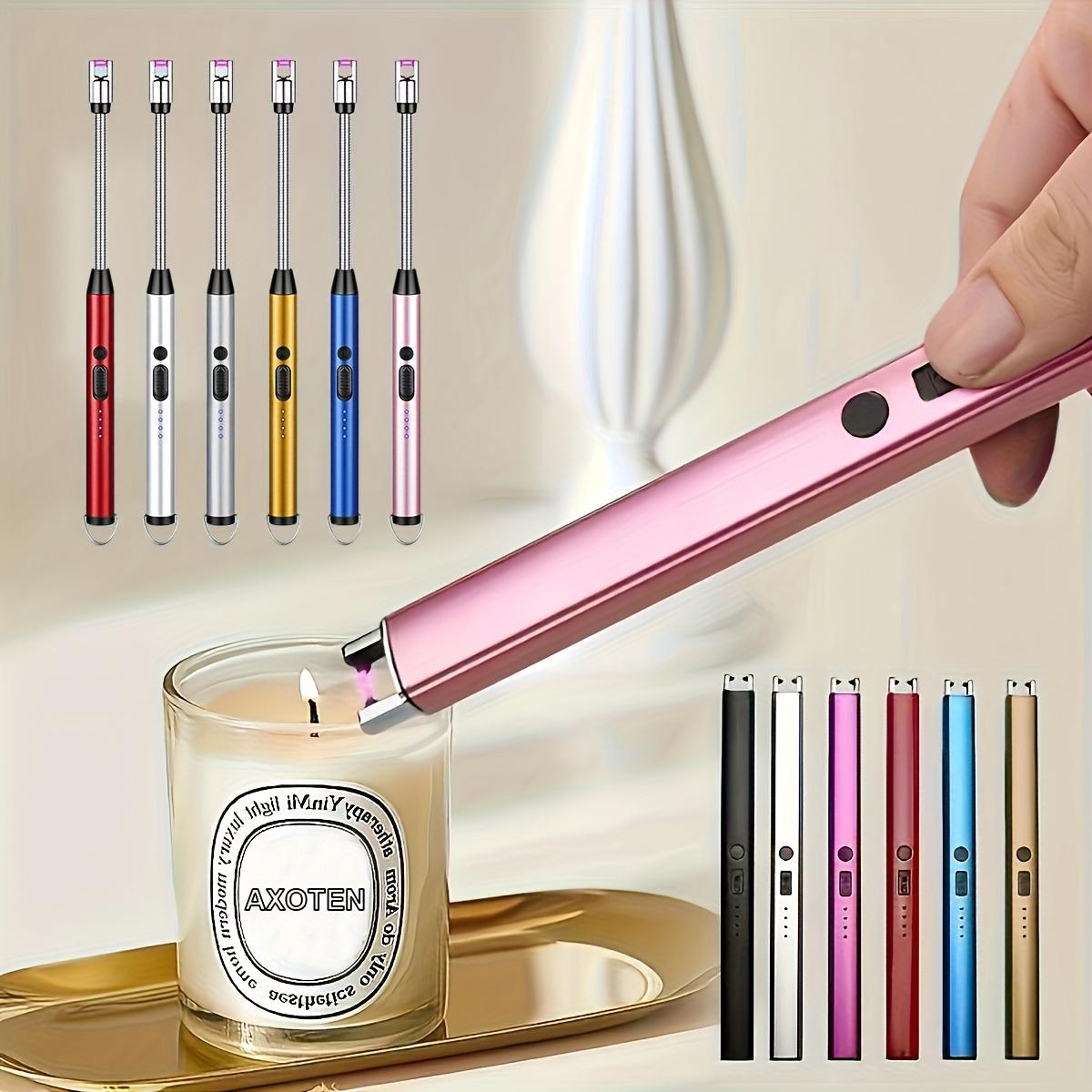 1pc Windproof Flameless Electr - Lighter Windproof 리뷰 및 가격