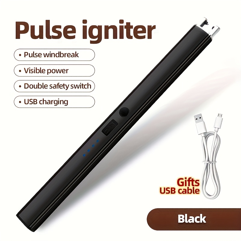 1pc Windproof Flameless Electr - Lighter Windproof 리뷰 및 가격