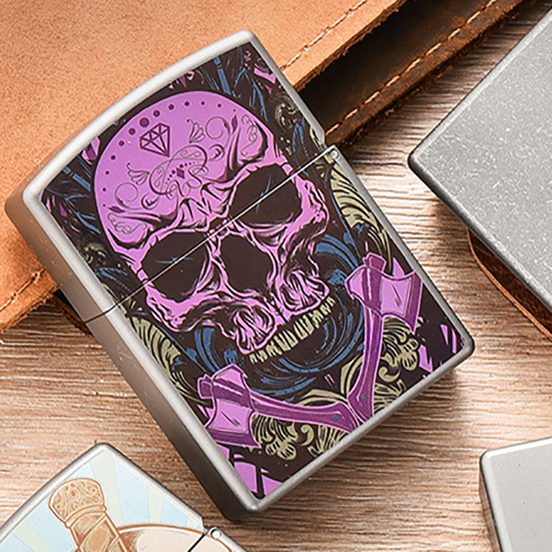 Pink Skull Titanium Alloy Ligh - Lighter Windproof 리뷰 및 가격
