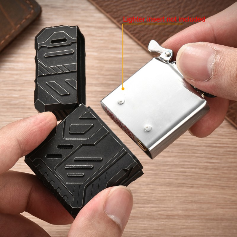 Titanium Alloy Lighter Case Me - Lighter Windproof 리뷰 및 가격