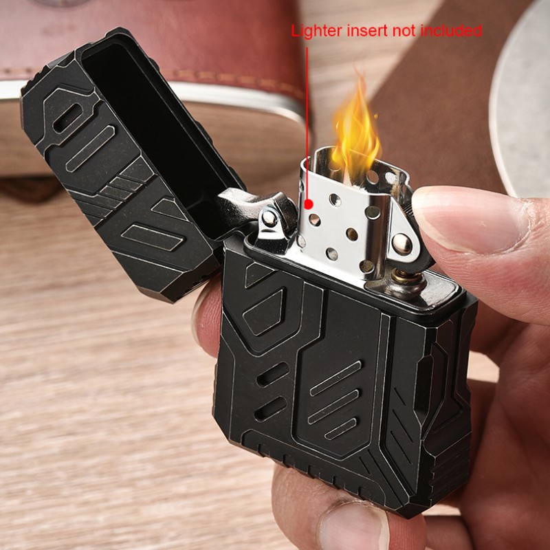 Titanium Alloy Lighter Case Me - Lighter Windproof 리뷰 및 가격