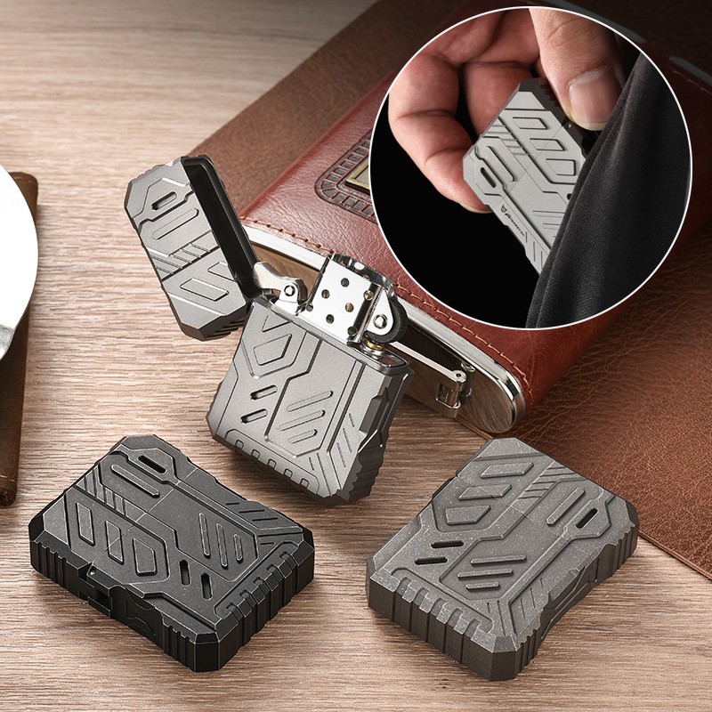 Titanium Alloy Lighter Case Me - Lighter Windproof 리뷰 및 가격