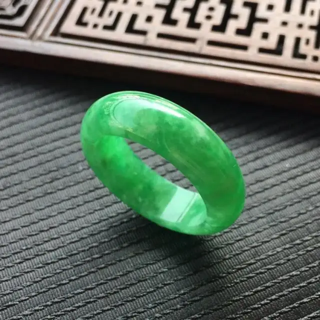 Natural Green Jade Ring Jadeit - Men Accessories For Wedding 리뷰 및 가격