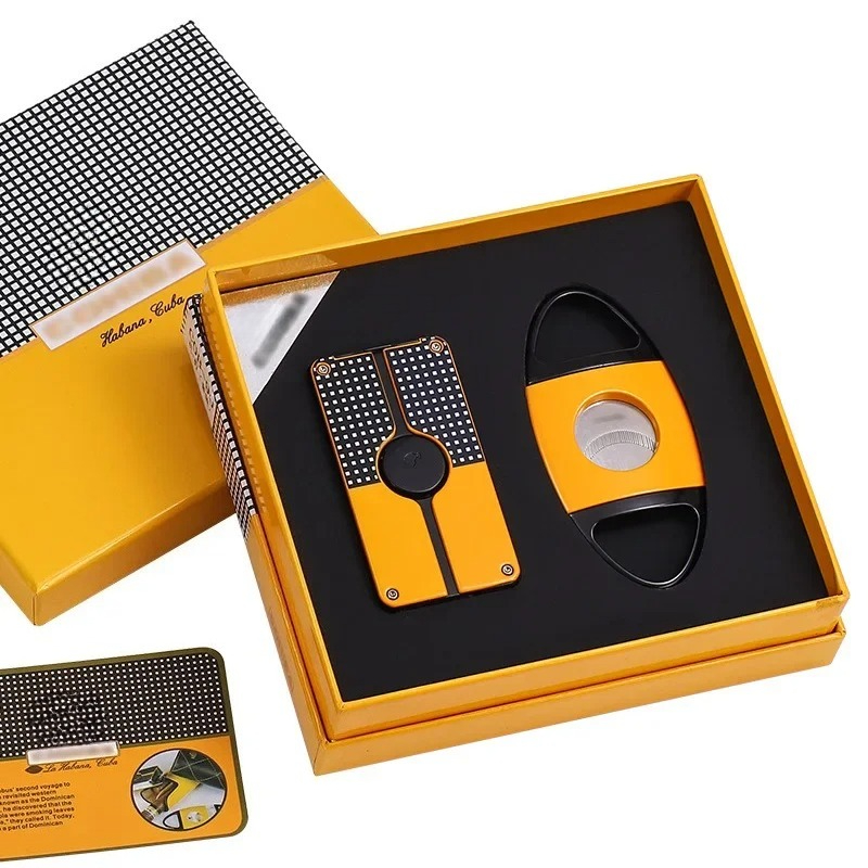 NEW Double-Bladed Straight Pun - Cigar Cutter Set 리뷰 및 가격