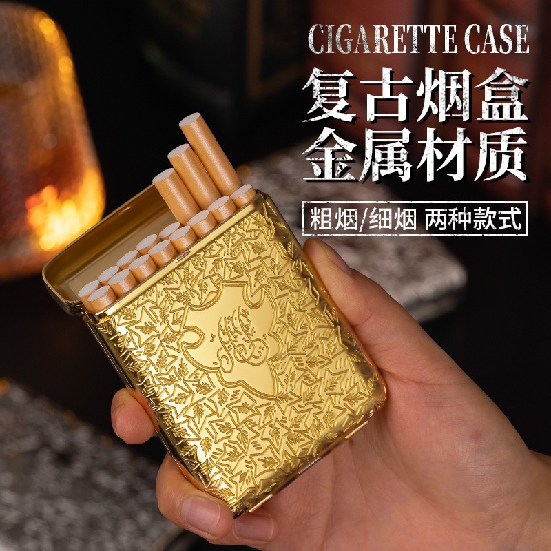 New retro Carving Metal 20 16  - Men Accessories Box 리뷰 및 가격
