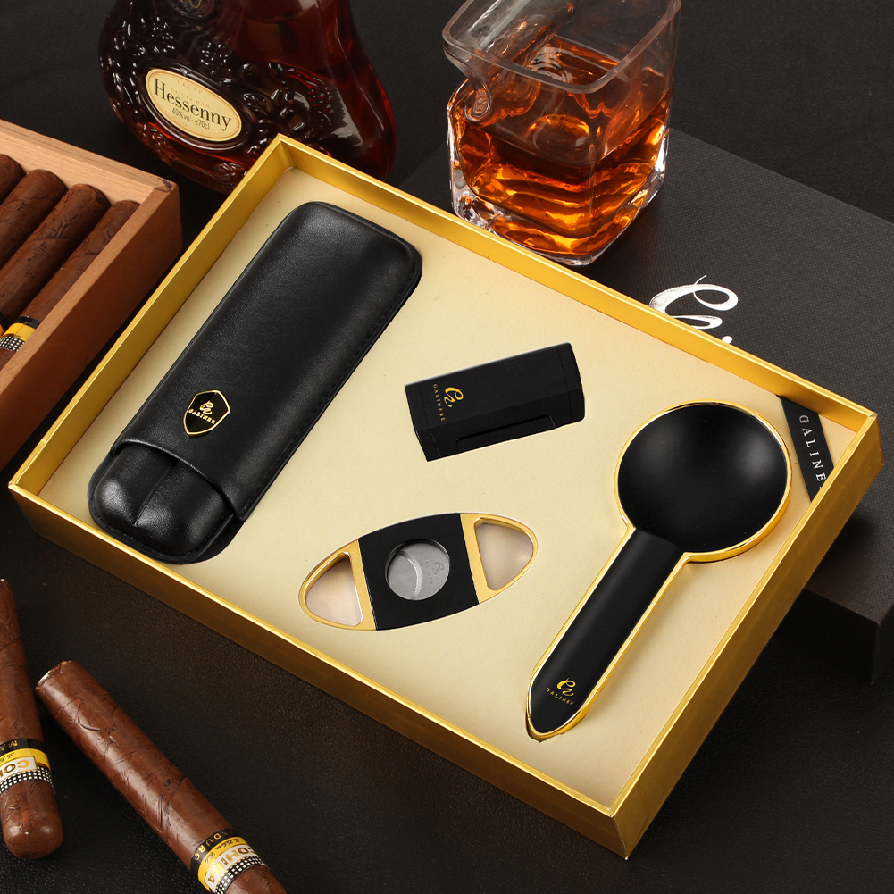 GALINER Metal Cigar Smoking Se - Cigar Cutter Set 리뷰 및 가격
