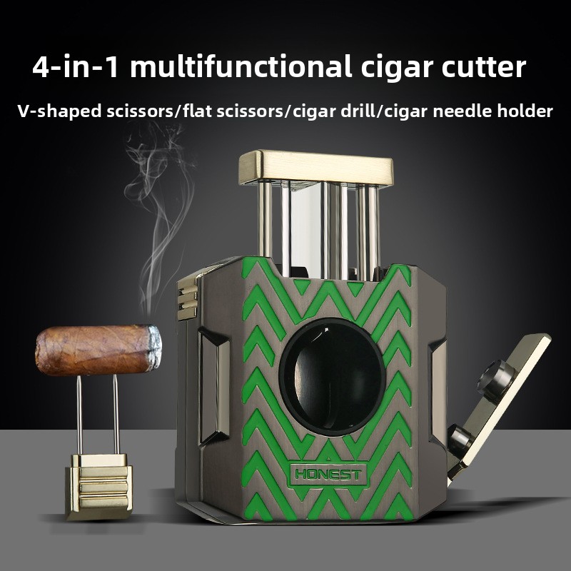 HONEST 4 in 1 Cigar Tool Set - - Cigar Cutter Set 리뷰 및 가격