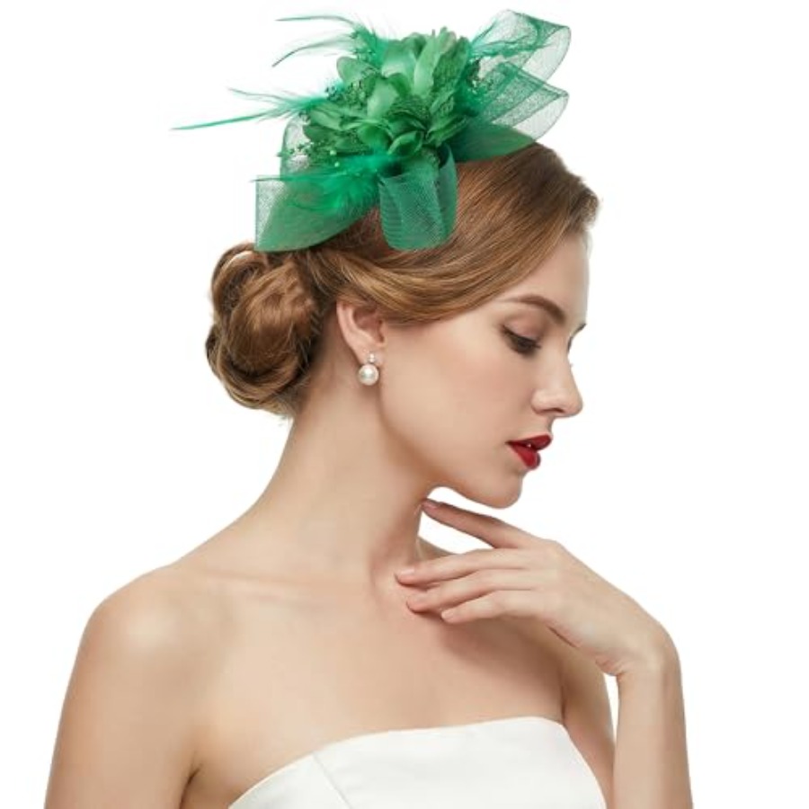 Tea Party Hats for Women Fasci - Men Accessories For Wedding 리뷰 및 가격