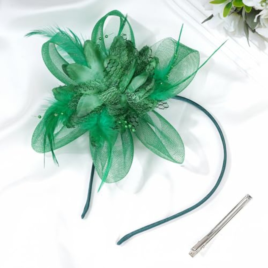 Tea Party Hats for Women Fasci - Men Accessories For Wedding 리뷰 및 가격