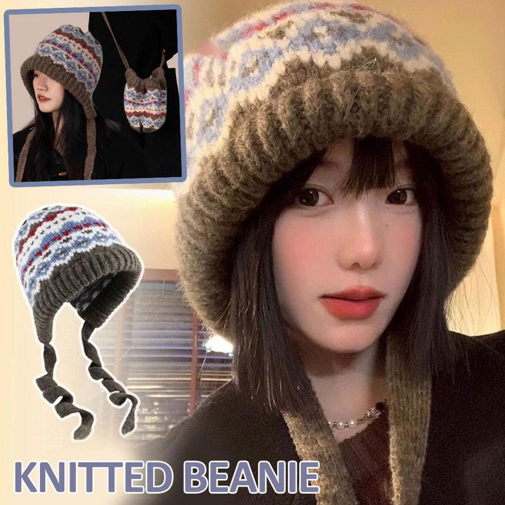 Warm Knitted Beanie Hat Winter - Men Accessories Shop 리뷰 및 가격