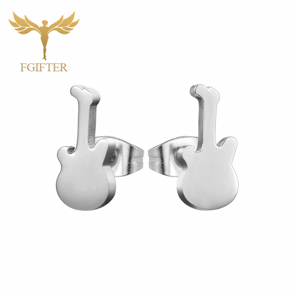 12 Pairs Music Guitar Earrings - Men Accessories Store 리뷰 및 가격