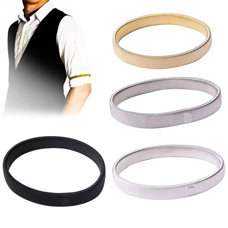 1 Pcs Elastic Armband Shirt Sl - Men Accessories For Wedding 리뷰 및 가격