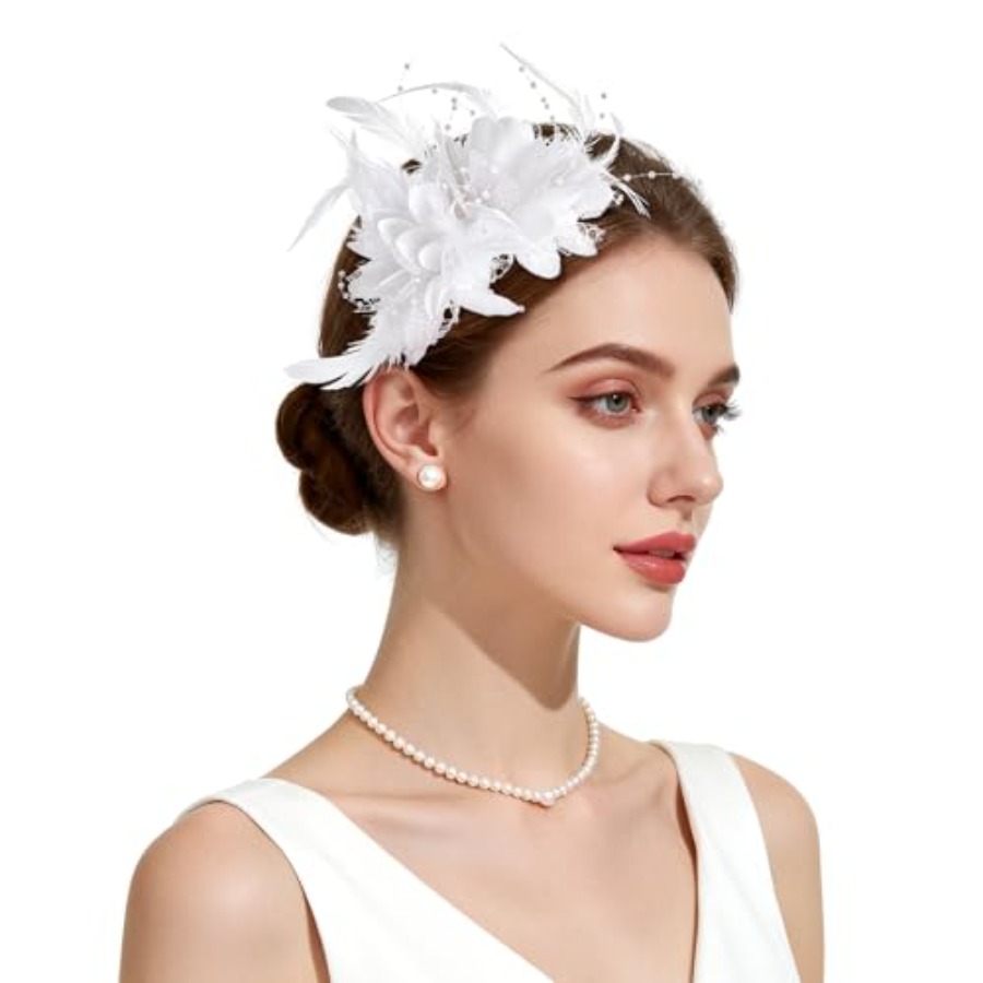 Womens Fascinators Hats Tea Pa - Men Accessories For Wedding 리뷰 및 가격