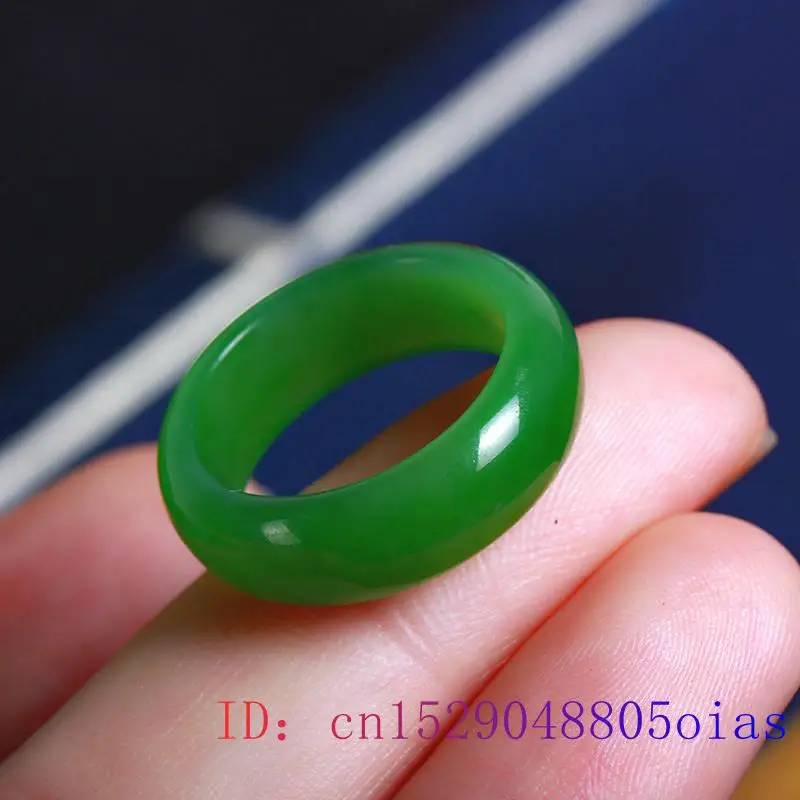 Natural Green Hetian Jade Ring - Men Accessories For Wedding 리뷰 및 가격