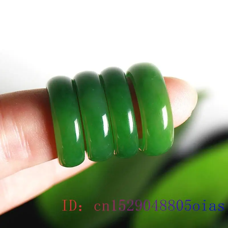Natural Green Hetian Jade Ring - Men Accessories For Wedding 리뷰 및 가격
