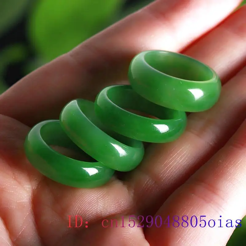 Natural Green Hetian Jade Ring - Men Accessories For Wedding 리뷰 및 가격